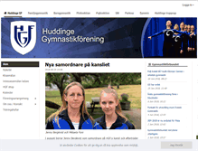 Tablet Screenshot of huddingegf.se